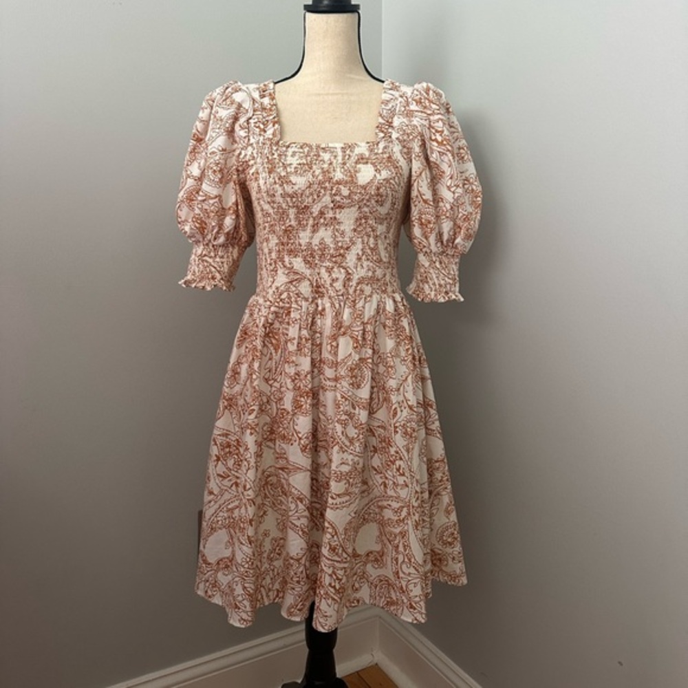 1. STATE PUFF SLEEVE MINI DRESS